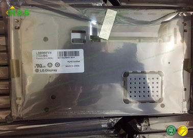 Transbissive LB080WV4-TD04 จอแอลซีดีจอ LCD 8.0 นิ้วพร้อมพื้นที่ใช้งาน 176.64 × 99.36 มม.