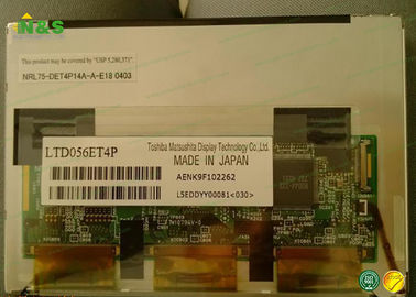 ปกติขาว LTD056ET4P TOSHIBA จอ LCD 5.6 นิ้ว LCM 1024 × 600 300 400: 1 262K WLED LVDS