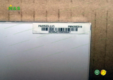 PA050OX1 จอแสดงผลอุตสาหกรรมขนาด 3.5 นิ้ว PVI สำหรับพื้นที่ใช้งาน 71.6 × 52.65 มม