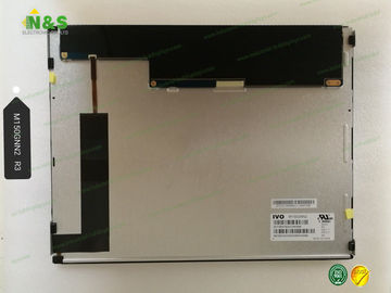 ปกติขาว 15.0 นิ้วอุตสาหกรรมจอ LCD แสดง IVO M150GNN2 R3 TFT LCD MODULE อัตราเฟรม 60Hz