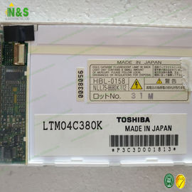 จอภาพแบบจอแบนอุตสาหกรรม LTM04C380K โมดูลหน่วยความจำ TFT-LCD 4.0 นิ้วความหนาแน่น 300 PPI