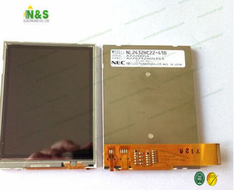 หน้าจอขนาด 3.5 นิ้ว 240 × 320 NEC LCD A-Si TFT-LCD NL2432HC22-41B แอ็พพลิเคชันอุตสาหกรรม