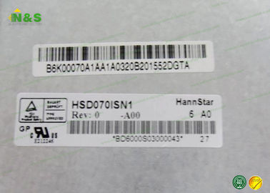 7.0 นิ้ว HSD070ISN1-A00 HannStar ปกติสีขาว LCM Hot Model
