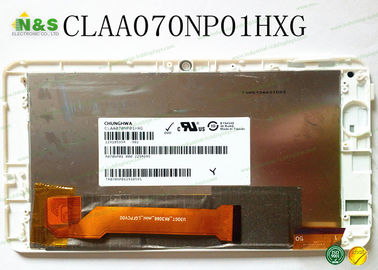 CLAA070NP01HXG โมดูล TFT LCD, CPT 1024 × 600 7 หน้าจอ LCD 250 ปกติสีดำ