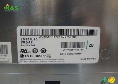 LM201U05-SLA2 จอ LCD แอลซีดีขนาด 20.1 นิ้ว LCM 1600 × 900 250 1000: 1 16.7M WLED LVDS