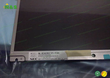 NL8060BC31-13A โมดูลจอแสดงผล TFT ขนาด 12.1 นิ้ว LCM 800 × 600 262K CCFL LVDS