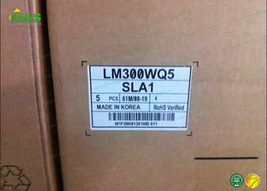 ความสว่างดั้งเดิมและความสว่างสูง LM300WQ5-SLA1 แผงจอภาพแอลซีดีขนาด 2560 * 1600, 30.0 นิ้ว