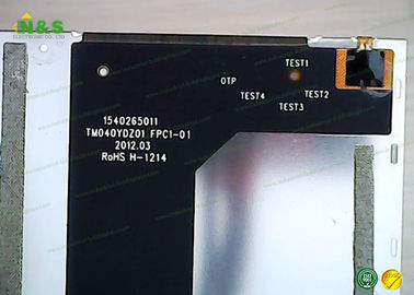 TM040YDZ01 จอแสดงผล Tianma LCD ขนาด 4.0 นิ้ว Tiju 480 (RGB) × 800, ความละเอียด WVGA