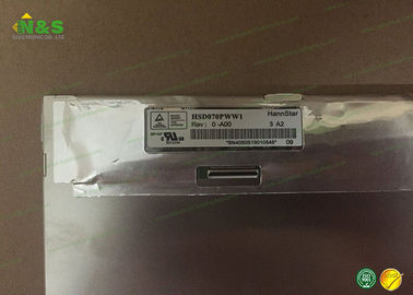 HSD070PWW1-A00 HannStar 7.0 นิ้วปกติสีดำมีขนาด 150.72 × 94.2 มม