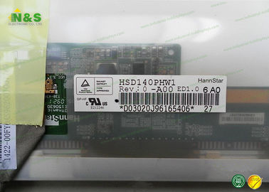 HSD140PHW1-A00 จอแสดงผล LCD สำหรับอุตสาหกรรม, แล็ปท็อป 14.0 นิ้วแล็ปท็อป 309.399 × 173.952 มม.