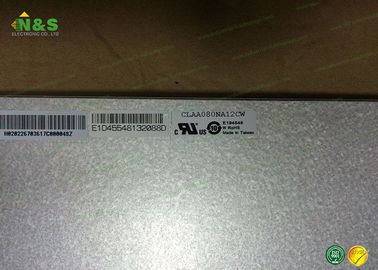 176.64 x 99.36 มม. CLAA080NA12 CW โมดูล CPT TFT LCD 8.0 นิ้วโดยปกติสีขาว