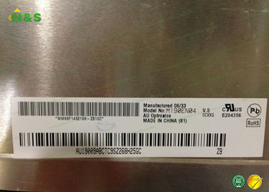 15.0 นิ้ว M190EN04 V5 AUO ที่มีพื้นที่ใช้งาน 304.128 × 228.096 มม