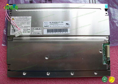 ล้าง NL8060BC21-04 จอ LCD NEC ขนาด 8.4 นิ้วโดยปกติสีขาว 170.4 × 127.8 มม