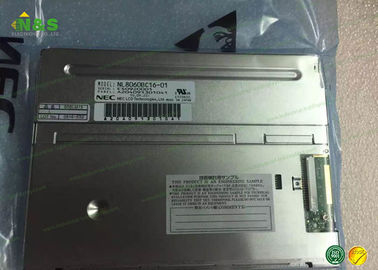 132 × 99 มม. NL8060BC16-01 จอ LCD ของ NEC ขนาด 6.5 นิ้วโดยปกติสีขาว