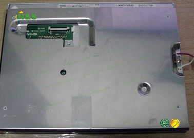 8.0 นิ้ว LQ080V3DG01 แผงหน้าปัด LCD แบบชาร์ปปกติขาว 162.24 x 121.68 มม