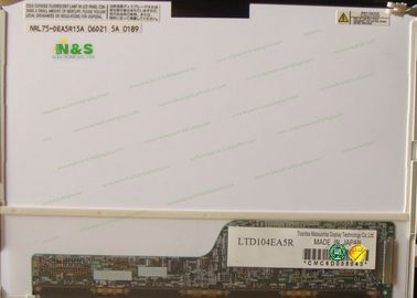 10.4 นิ้ว TOSHIBA LTD104EA5R เทนเนสซี LCM 1024 × 768 170nits CCFL LVDS 20pins