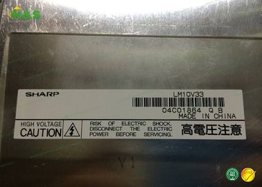 ปกติสีดำ LM10V33 10.4 นิ้ว Sharp 640 × 480 ใช้งานพื้นที่ 211.18 × 158.38 มม. ใหม่และเป็นต้นฉบับ