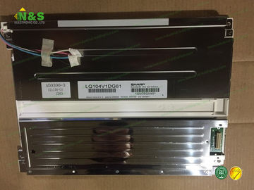 ปกติ LQ104V1DG62 สีขาวจอแสดงผล LCD ขนาด 10.4 นิ้ว 640 × 480 Antiglare