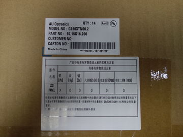 หน้าจอ LCD AUO ขนาด 15 นิ้ว G150XTN06.2, จอแสดงผล TFT LCD 1024 * 768 XGA